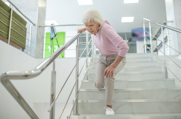 Over 50 years old: Move Carefully to Avoid Falling